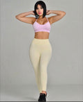 Conjunto Deportivo Ribbed Estilo Ballet